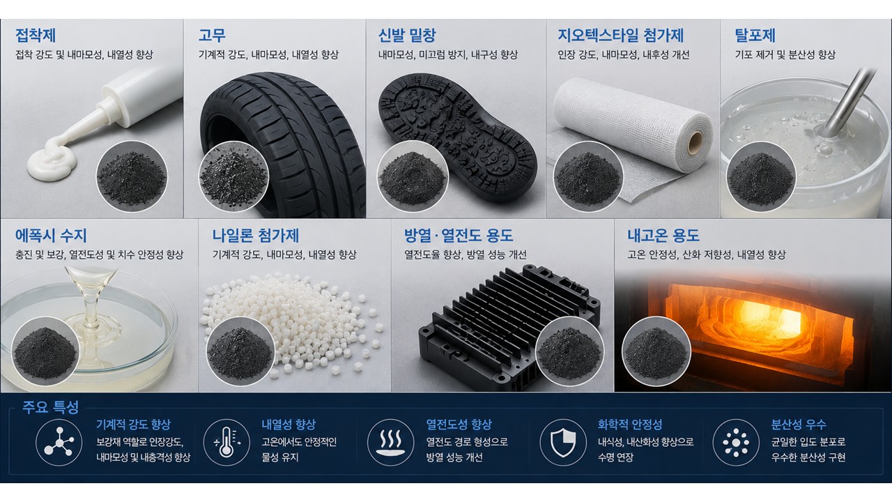 10 기능성 재료 및 첨가·충전재용