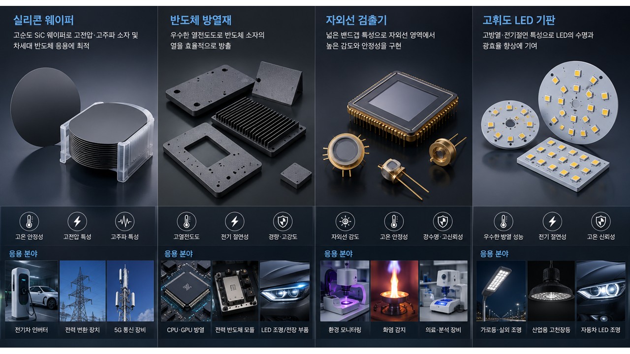 07 전자·열전도·방열재용 탄화규소